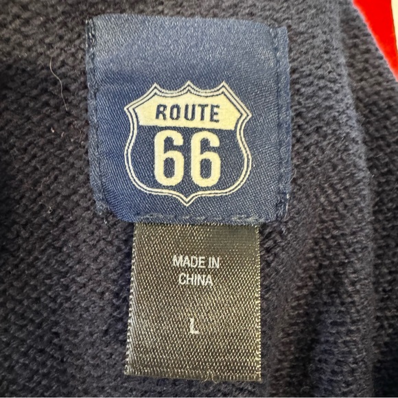 Route 66 Chrismas vest men’s Large - Picture 3 of 8